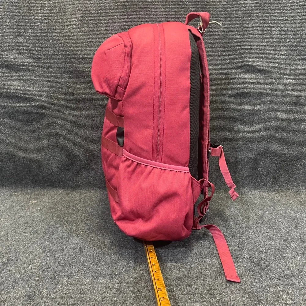 AmazonBasics B078J7NT5G Deep Red MOLLE Canvas Backpack for Laptops up to 15 inch